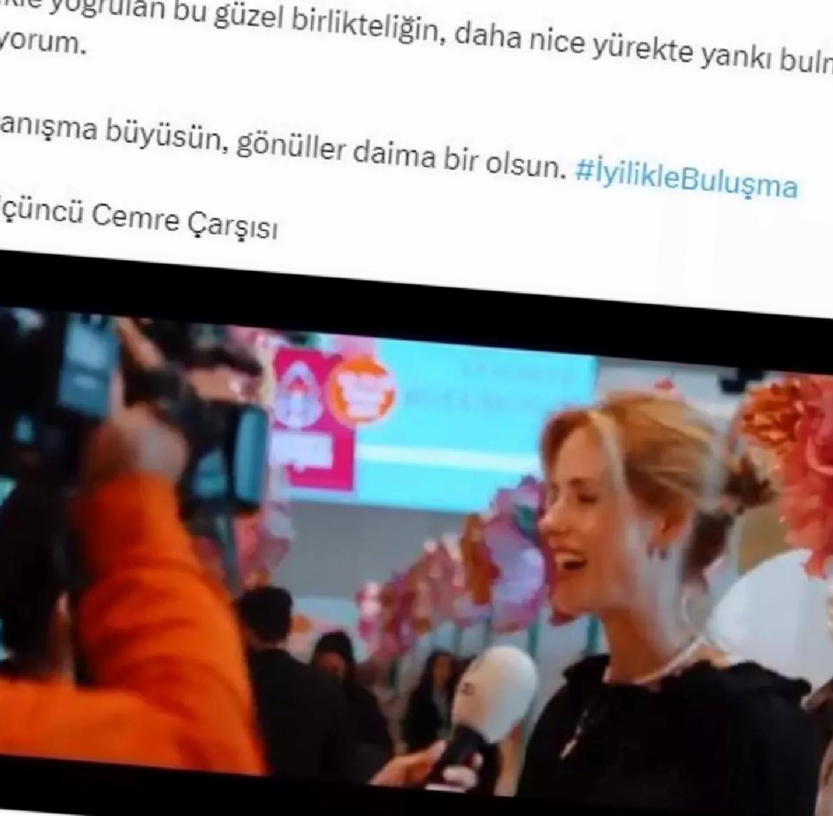 Emine Erdoğan’dan TOGEM-DER’in Cemre Çarşısı ile ilgili paylaşım