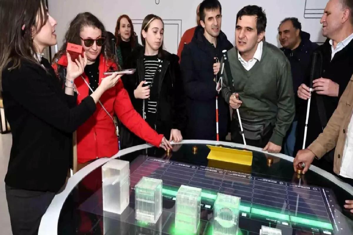 Enerji Tüneli Görme Engellilere Açıldı