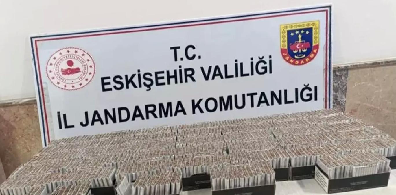 Eskişehir’de Kaçak Sigara Operasyonu