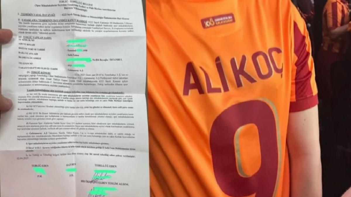 Fenerbahçe-Galatasaray derbisinde ‘Ali Koç forması’ krizi