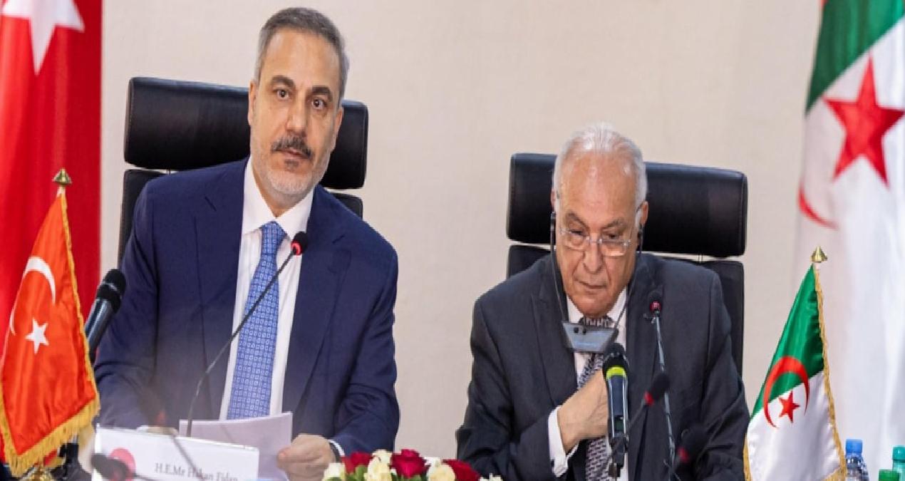 Fidan, Cezayir’de mevkidaşıyla görüştü