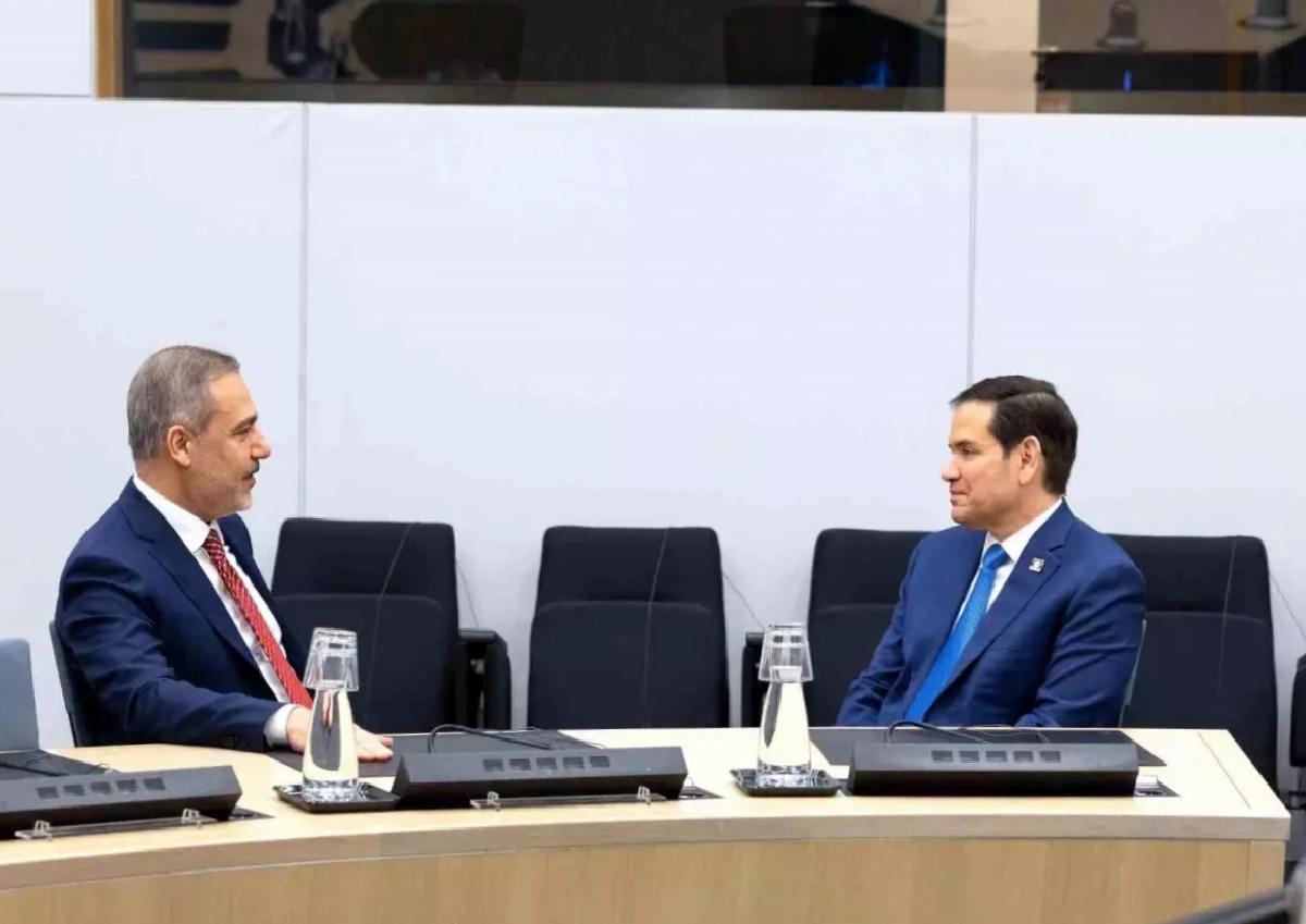 Fidan ve Rubio Brüksel’de Buluştu