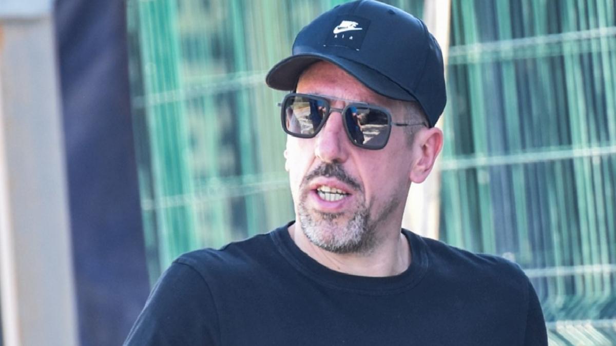 Franck Ribery, Antalya’da oğlunu izledi