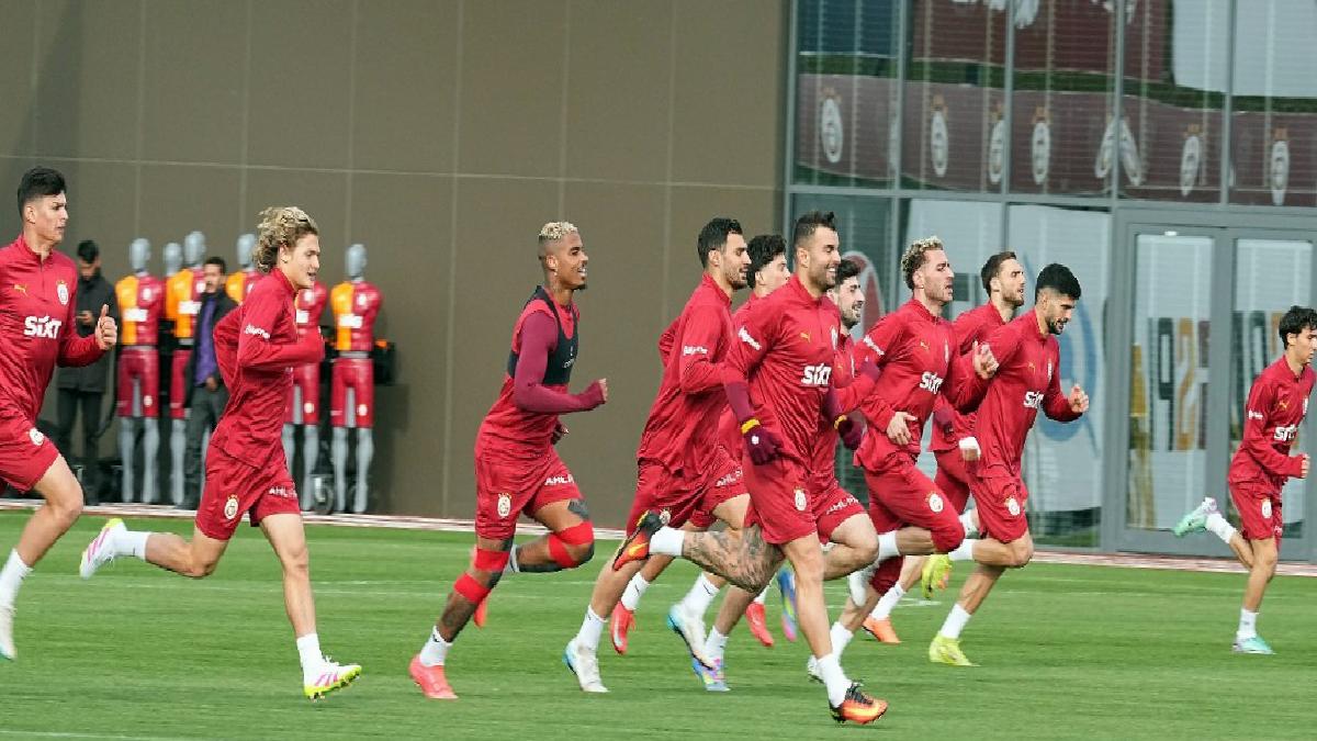 Galatasaray, Samsunspor maçı hazırlıklarını sürdürdü