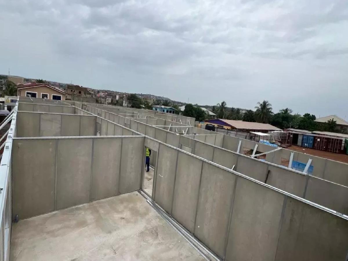 Gana’da Prefabrik Okul İnşaatı Başladı