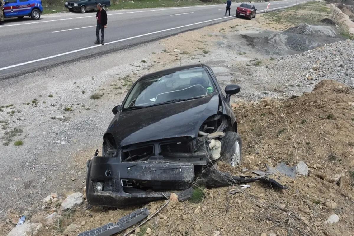 Gümüşhane’de Trafik Kazası: 3 Yaralı