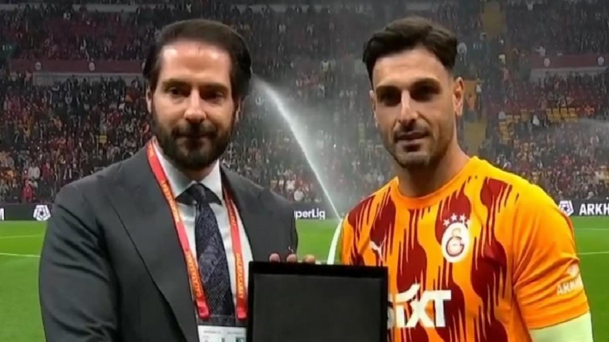 Günay Güvenç, Fair Play ve Sosyal Sorumluluk Ödülü’nü aldı