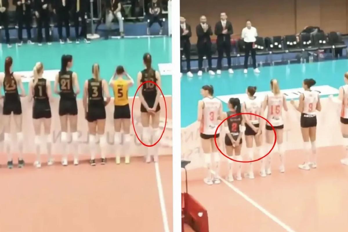 İlkin Aydın’ın ardından 3 voleybolcu daha polis pankartını tutmadı