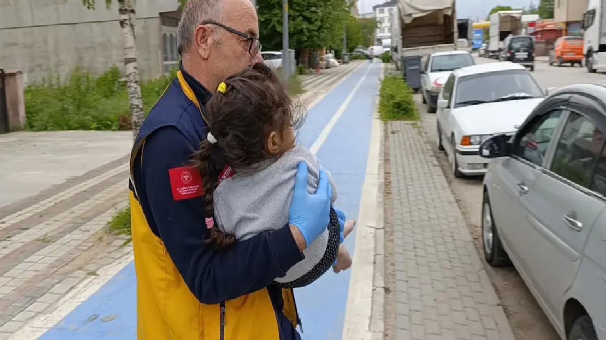 İnegöl’de Çocuk Pencereden Düştü