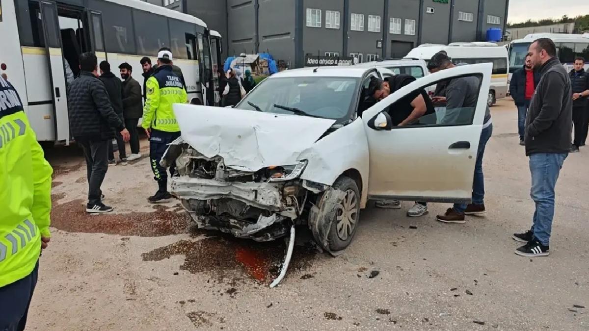İnegöl’de Trafik Kazası: 4 Yaralı