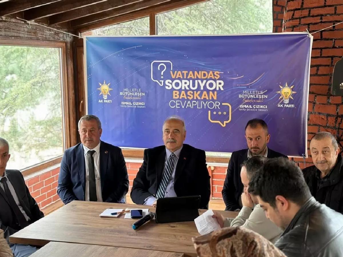 İskilip’te Başkan Cevaplıyor Toplantısı