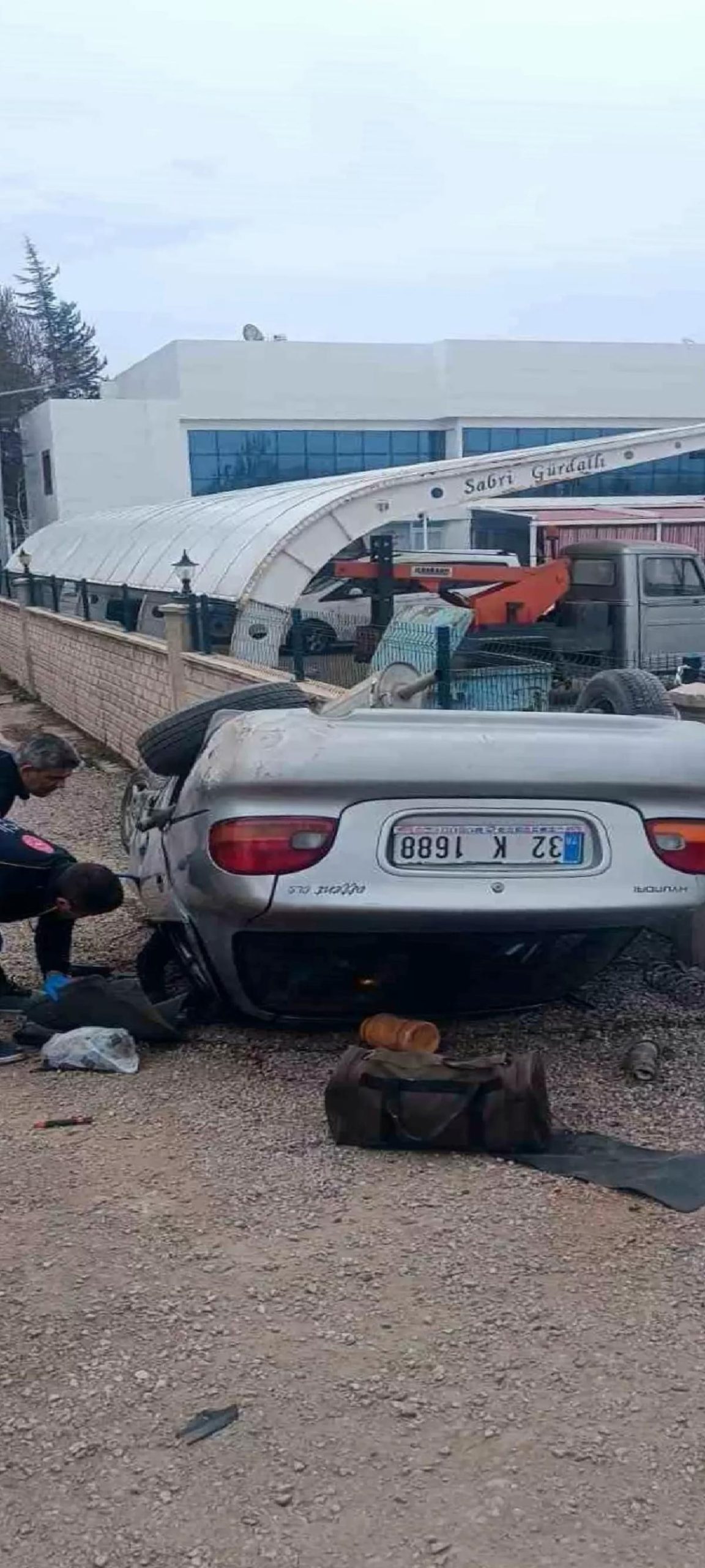 Isparta’da Feci Kaza: 1 Ölü, 1 Yaralı