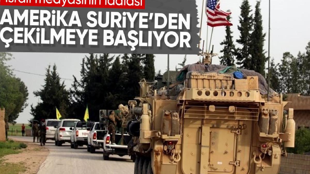 İsrail basını: ABD, Suriye’deki askerlerini iki ay içinde geri çekecek