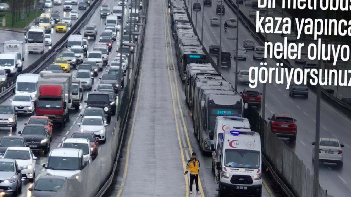 İstanbul Avcılar’da metrobüs kazası: 10 yaralı