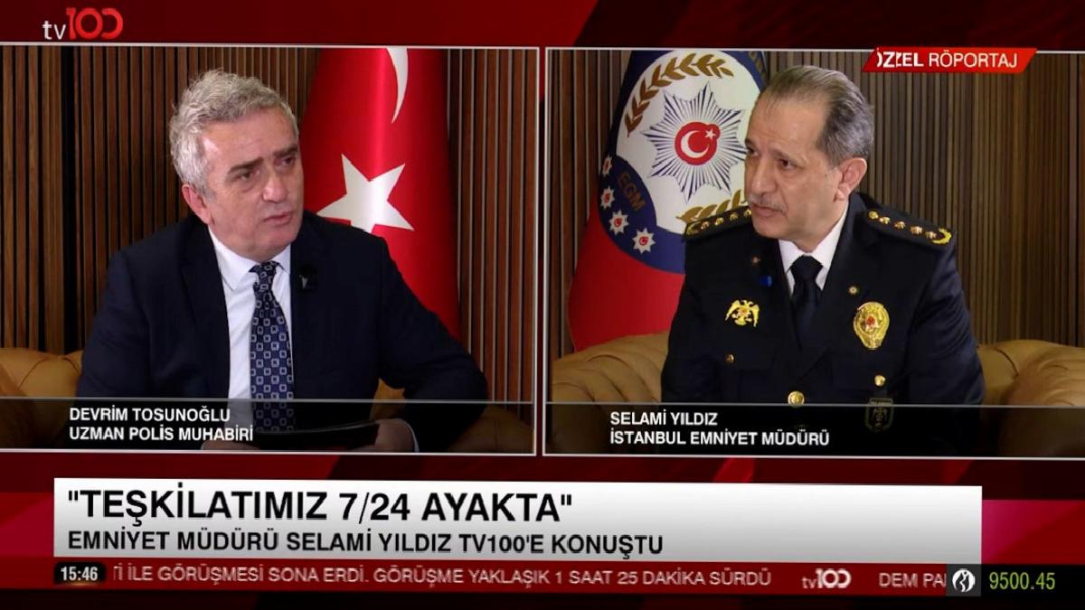 İstanbul Emniyet Müdürü Selami Yıldız ilk röportajını verdi: Çelik yumruk vurgusu yaptı