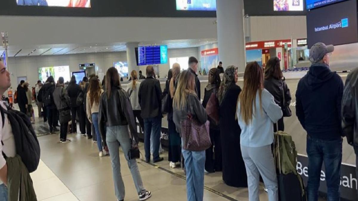 İstanbul Havalimanı’nda bayram yoğunluğu