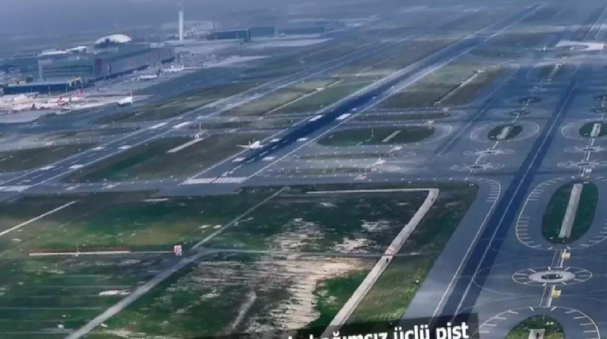 İstanbul Havalimanı’ndan Dörtlü Pist Hedefi