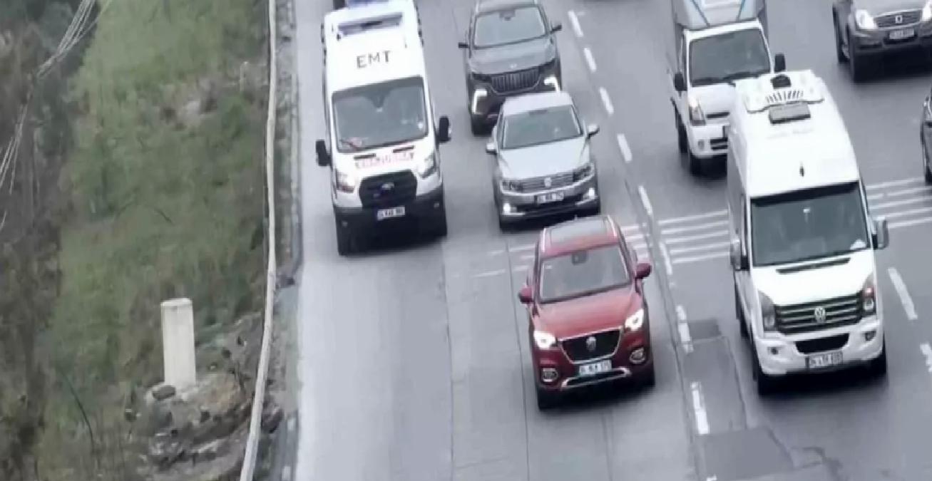 İstanbul’da Emniyet Şeridi İhlaline 278 Bin TL Ceza