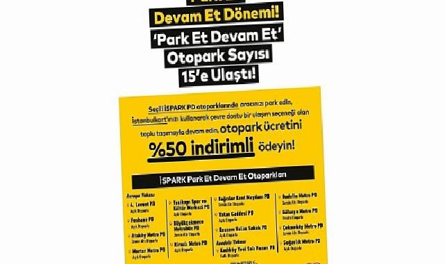 İstanbul’da Park Et Devam Et Otopark Sayısı 15’e Ulaştı