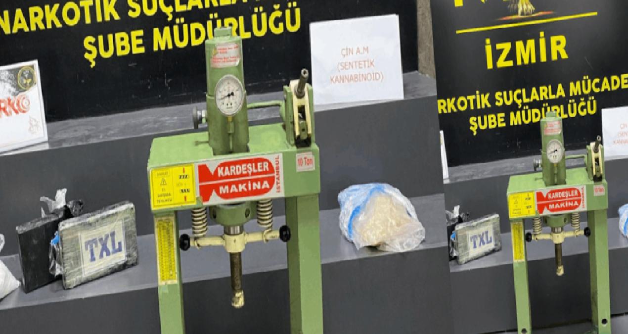 İzmir’de uyuşturucu operasyonu: 4 kişi yakalandı