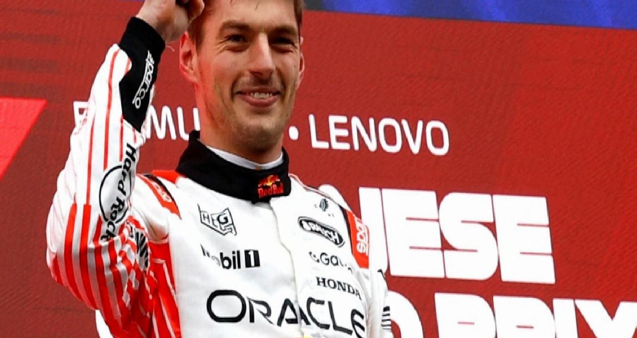 Japonya’da zafer Verstappen’in