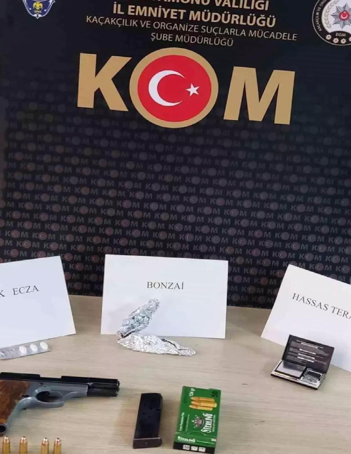 Kastamonu’da Operasyon: 4 Gözaltı