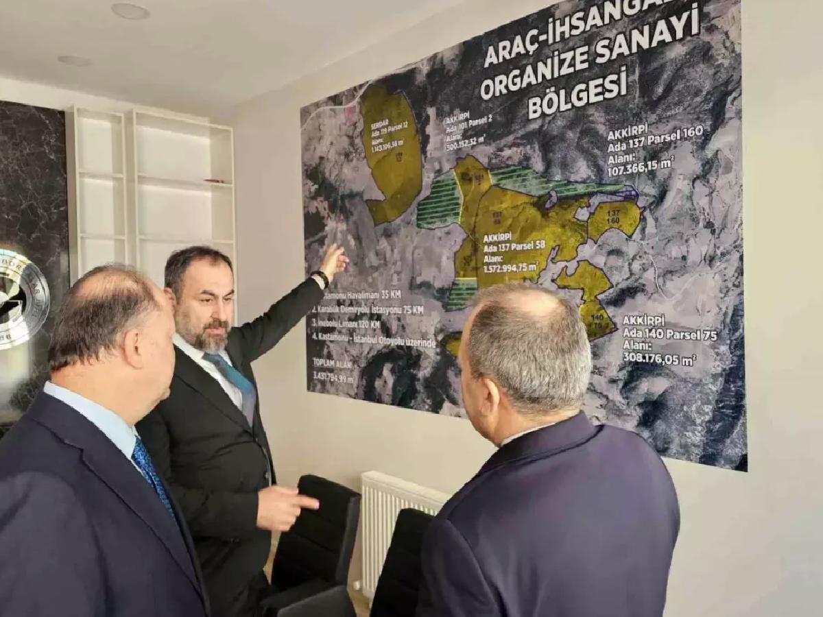 Kastamonu’da Yeni Organize Sanayi Bölgesi Kuruluyor