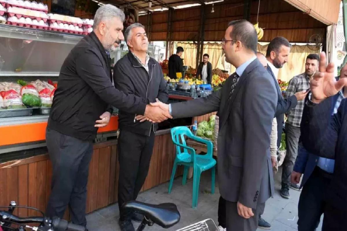 Kaymakam Baycar, Cizre Esnafıyla Buluştu