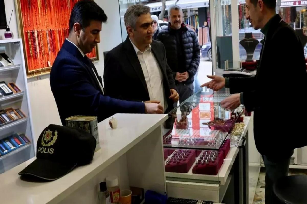 Kaymakam Karaaslan, Okul ve Esnaf Ziyaretlerine Devam Ediyor