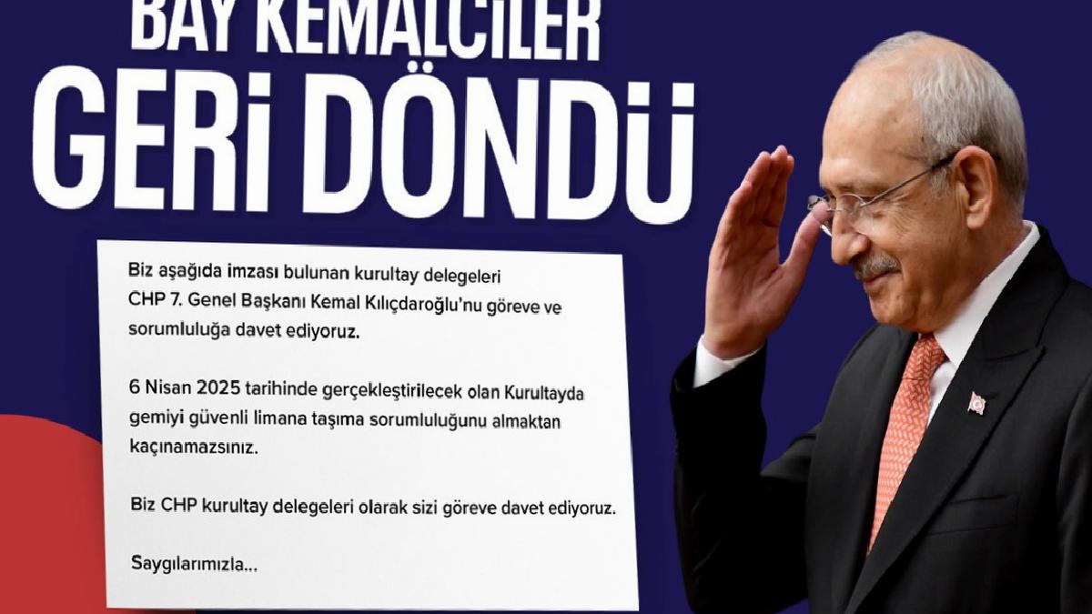 Kemal Kılıçdaroğlu’nu destekleyen delegeler harekete geçti: Aday ol!