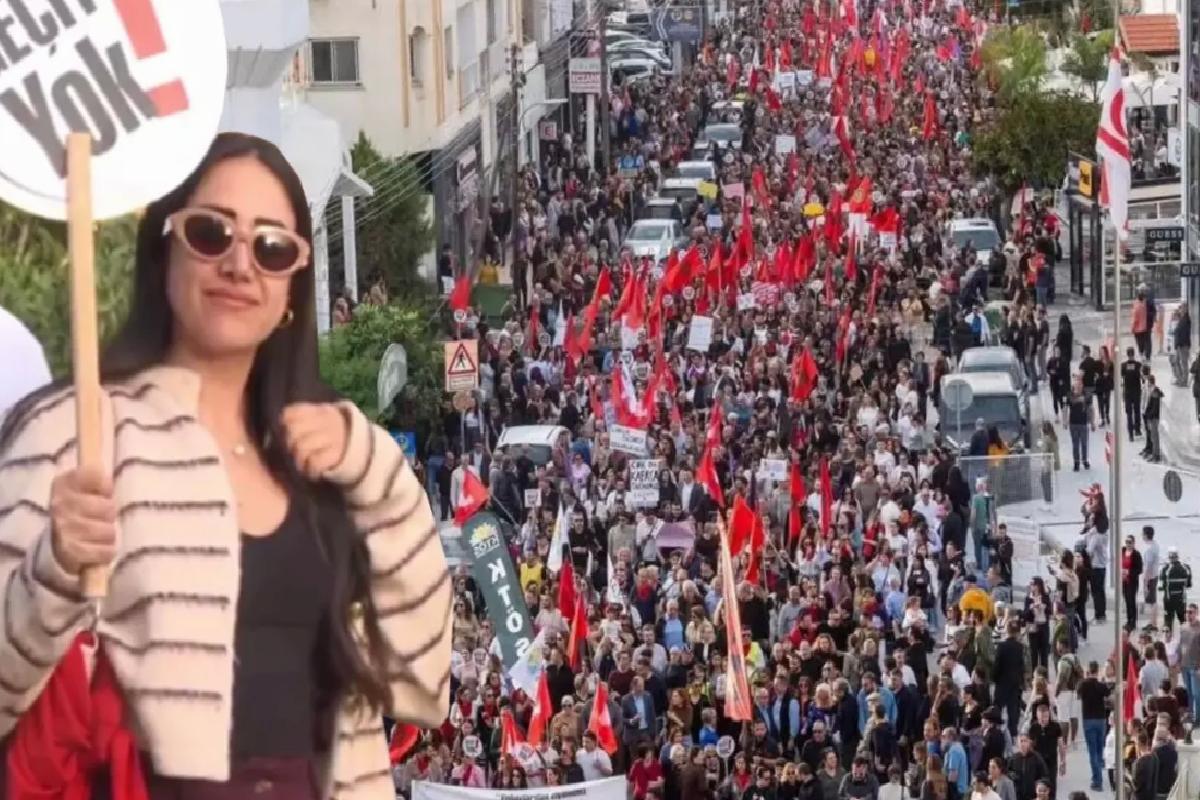 KKTC’de garip bir protesto! Başörtüsü özgürlüğü rahatsız etti