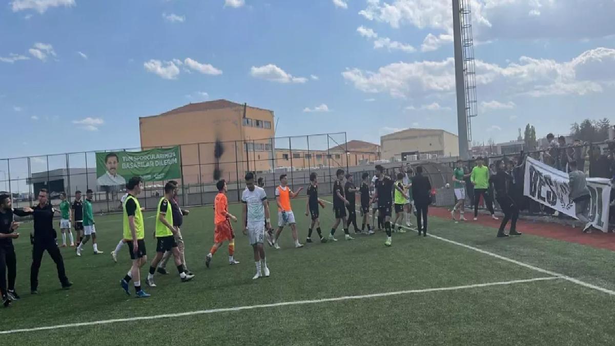 Konya’da Amatör Maçta Gerginlik