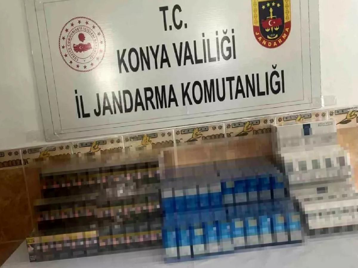 Konya’da Kaçak Sigara Operasyonu