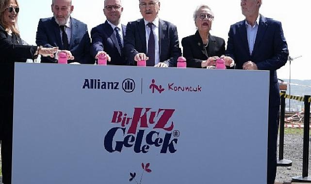 Koruncuk Vakfı, Allianz Türkiye’nin desteğiyle yeni bir yurt binasının temellerini attı