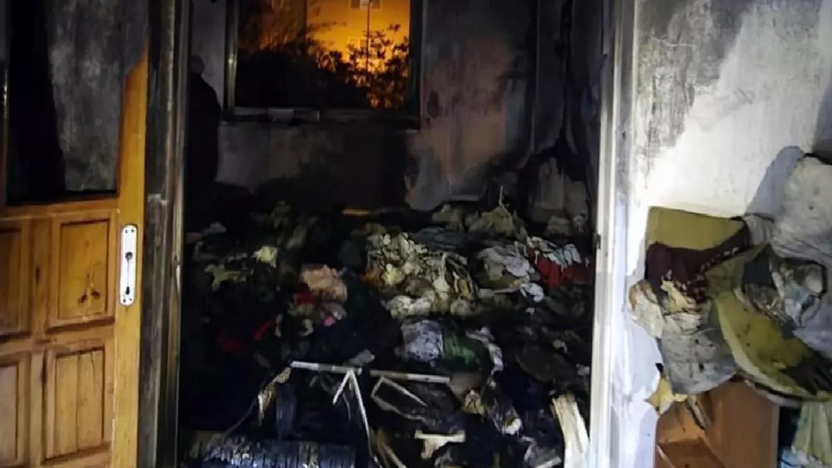 Köşk’te Elektrik Kontağından Yangın