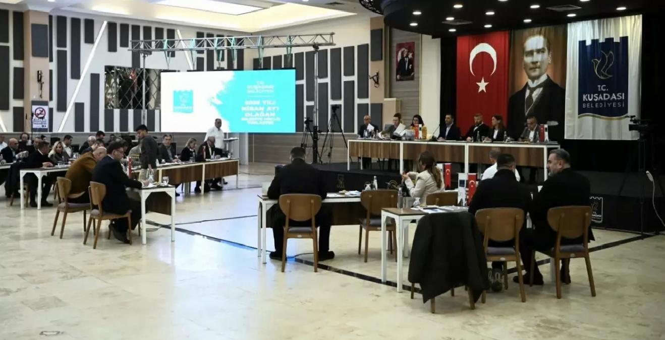 Kuşadası Belediye Meclisi Nisan Toplantısı Yapıldı