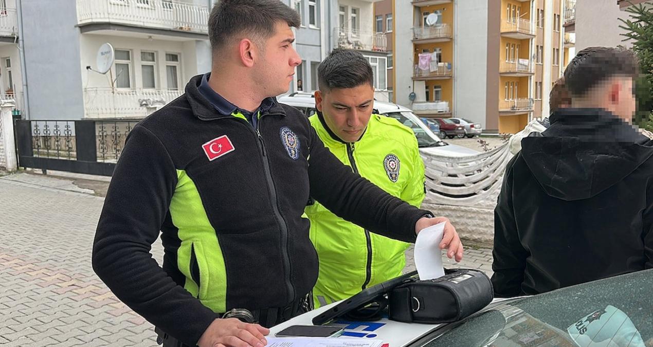 Kütahya’da polisten kaçan sürücü yakayı ele verdi