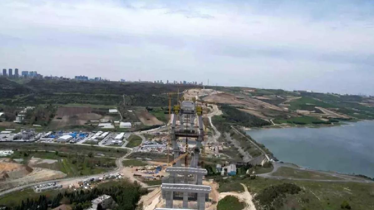 Kuzey Marmara otoyolu Nakkaş Ispartakule bölümünde çalışmalar hızla devam ediyor