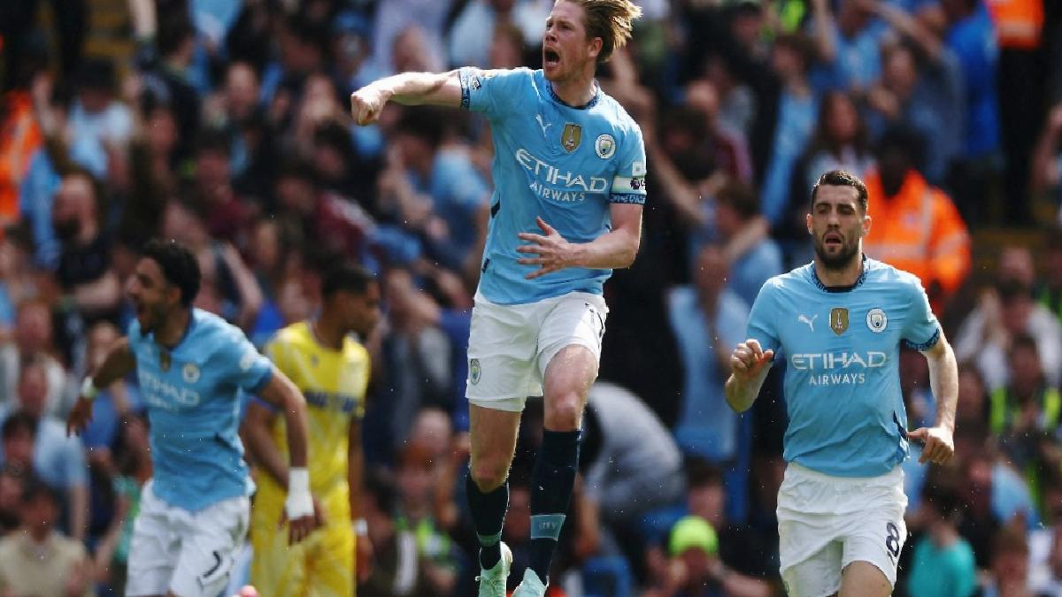 Manchester City, 2-0 geriye düştüğü maçta Crystal Palace’a 5 attı