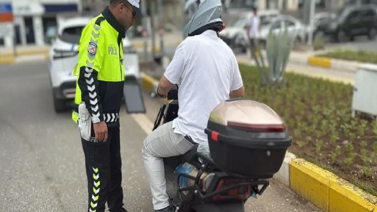 Mardin’de Motosiklet Denetimleri