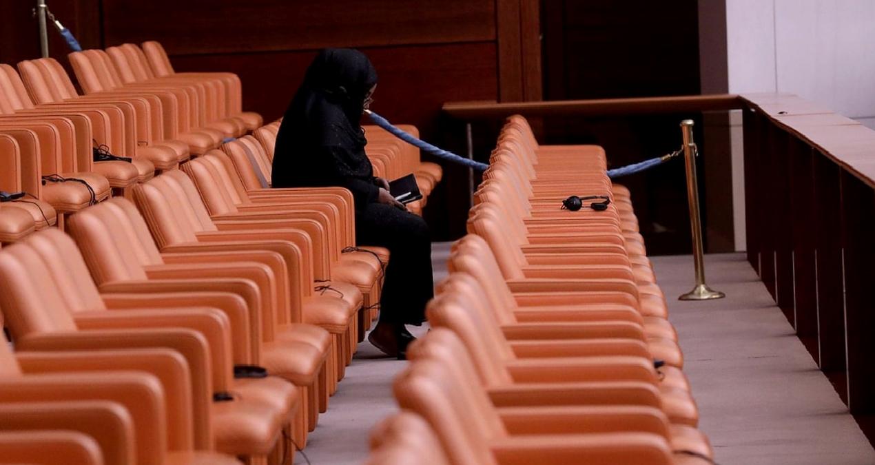 Meclis’te büyük ayıp: Töreni sonuna kadar bir tek o izledi