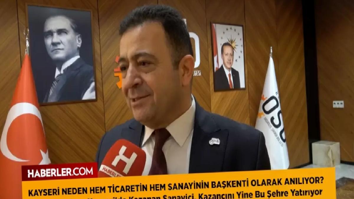 Mehmet Yalçın: Kayseri OSB’de Yüz Bini Aşkın İstihdam Sağlıyoruz