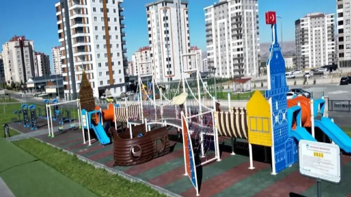 Melikgazi Belediyesi 300 Yeni Parkla Yeşil Alanları Arttırıyor