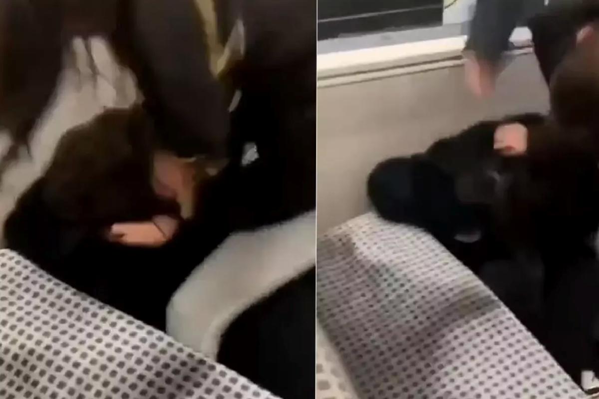 Metroda 13 yaşındaki kıza korkunç saldırı! Diğer yolcular film izler gibi izledi