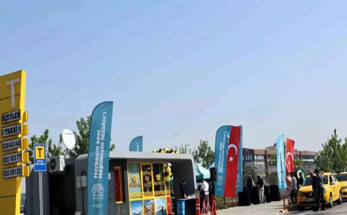 Nilüfer’de Modern Taksi Durağı Hizmete Açıldı