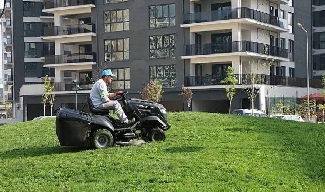 Nilüfer’in parklarında bahar temizliği