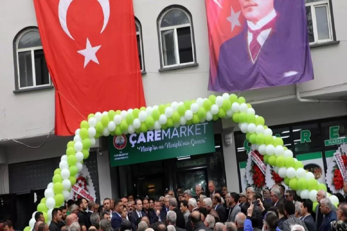 Nizip’te Ekonomik Refaha Katkı Sağlayacak ‘Çare Market’ Açıldı