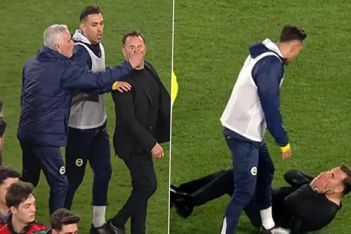 Okan Buruk’un burnunu sıkan Jose Mourinho yıllar önce de benzer bir hareket yapmış