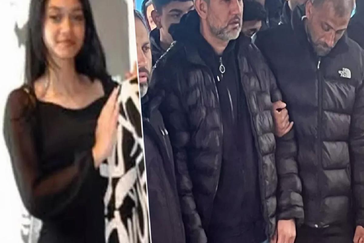 Öldürülen 14 yaşındaki Gülden’in babası cenazede yıkıldı