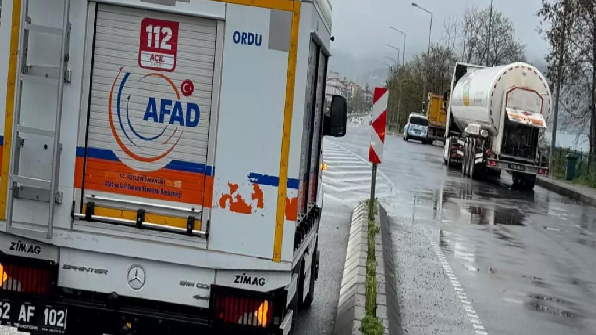 Ordu’da LNG Tankerinde Gaz Sızıntısı
